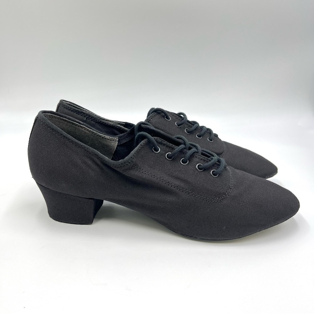Capezio Womens Size 8.5 BR74 Ballroom Practice 1.25 Cuban Heel Dance Shoes Heels
